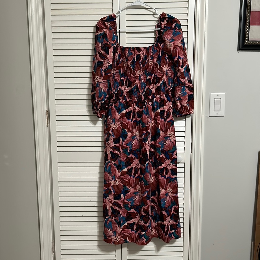 Time and Tru Midi Dress